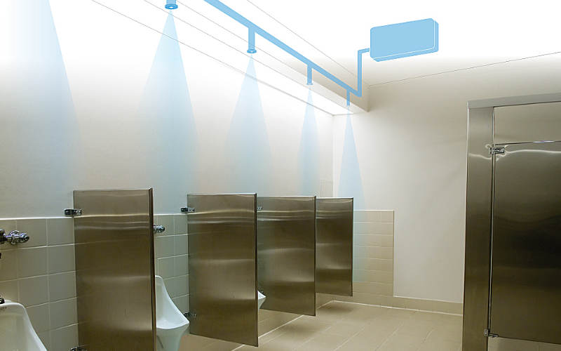 Baños desinfectados